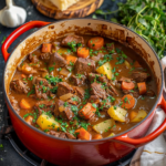 Dutch Oven Beef Stew for Hearty Comfort Food Meals
