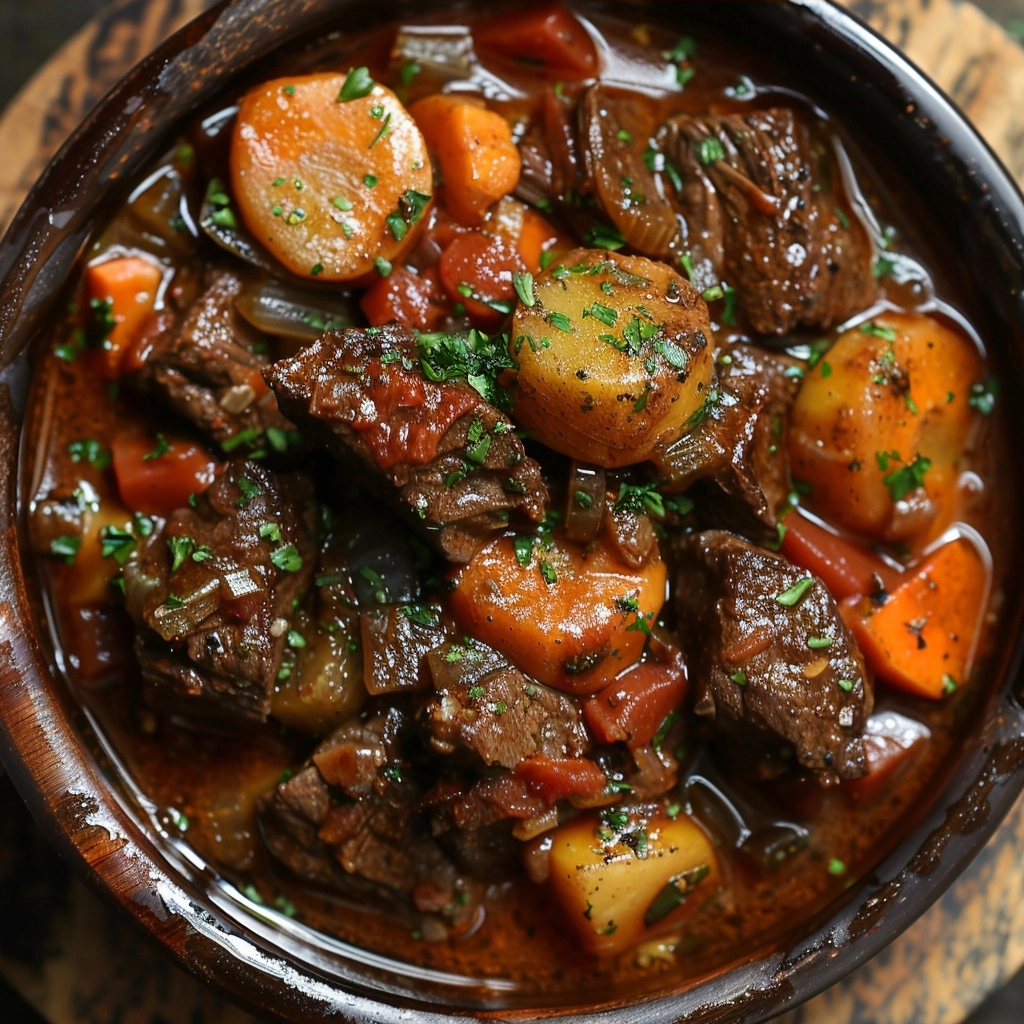 Red Wine Beef Stew: Rich Halal Comfort Food