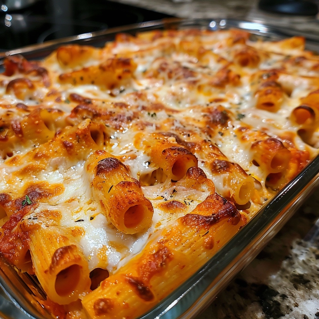 Baked Ziti with Ricotta for an Easy Dinner