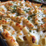 Chicken Alfredo Baked Ziti: A Creamy Comfort Classic