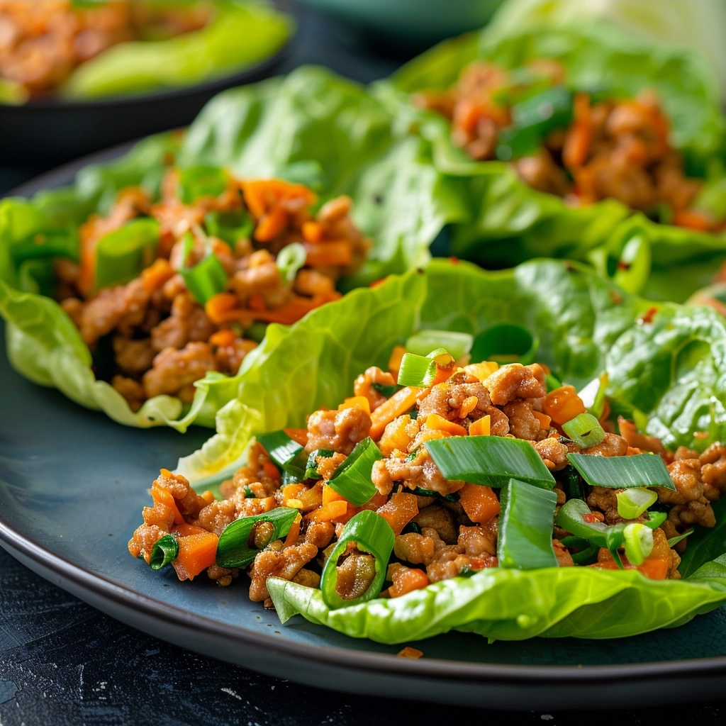 Ground Chicken Lettuce Wraps: A Healthy Weeknight Meal