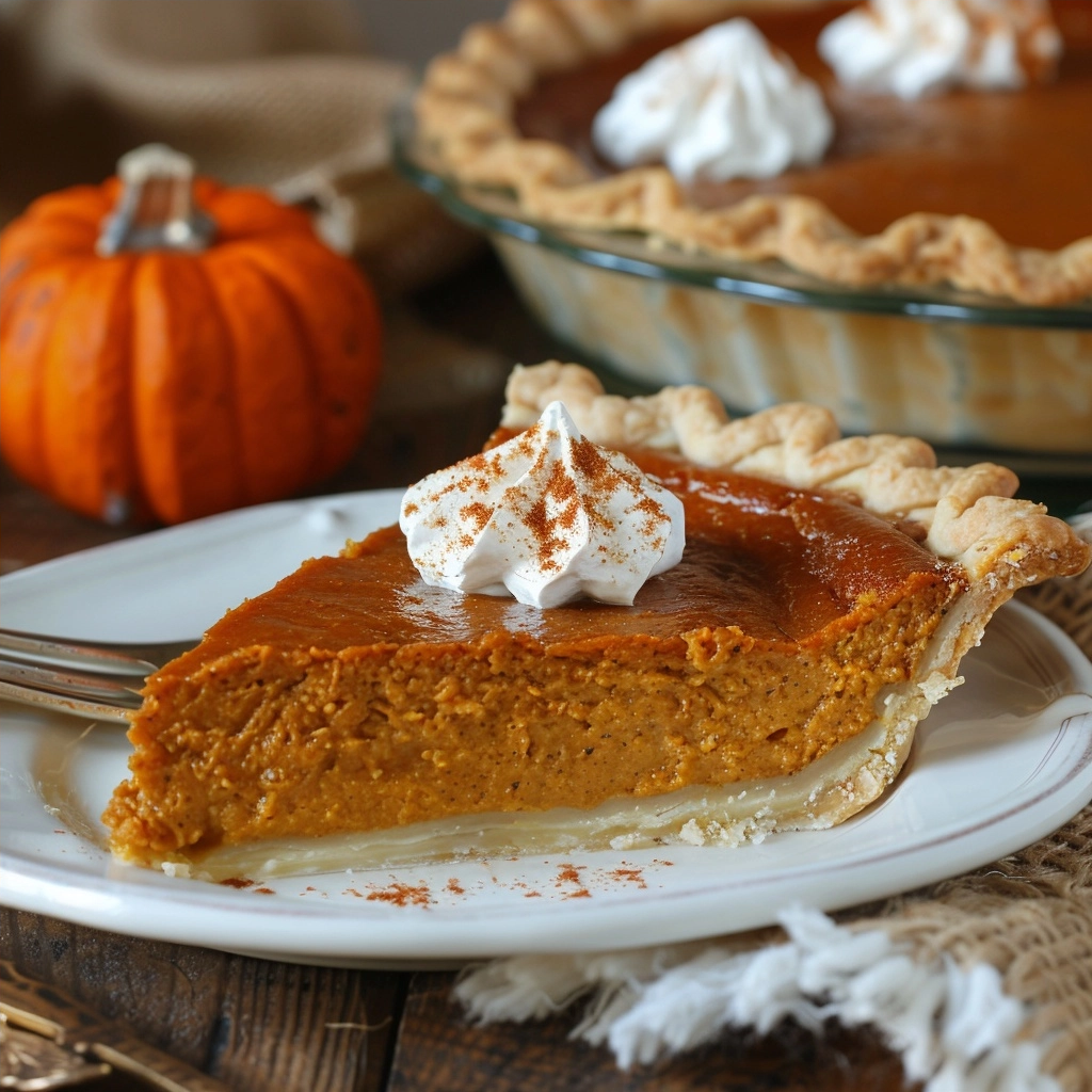 Traditional Pumpkin Pie Recipe for Holidays