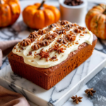 Pumpkin Bread With Cream Cheese Frosting Recipe
