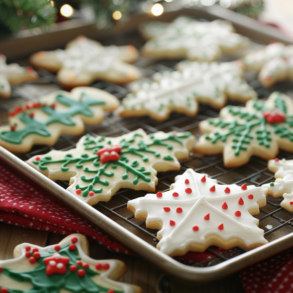 Christmas Cut-Out Sugar Cookies Recipe