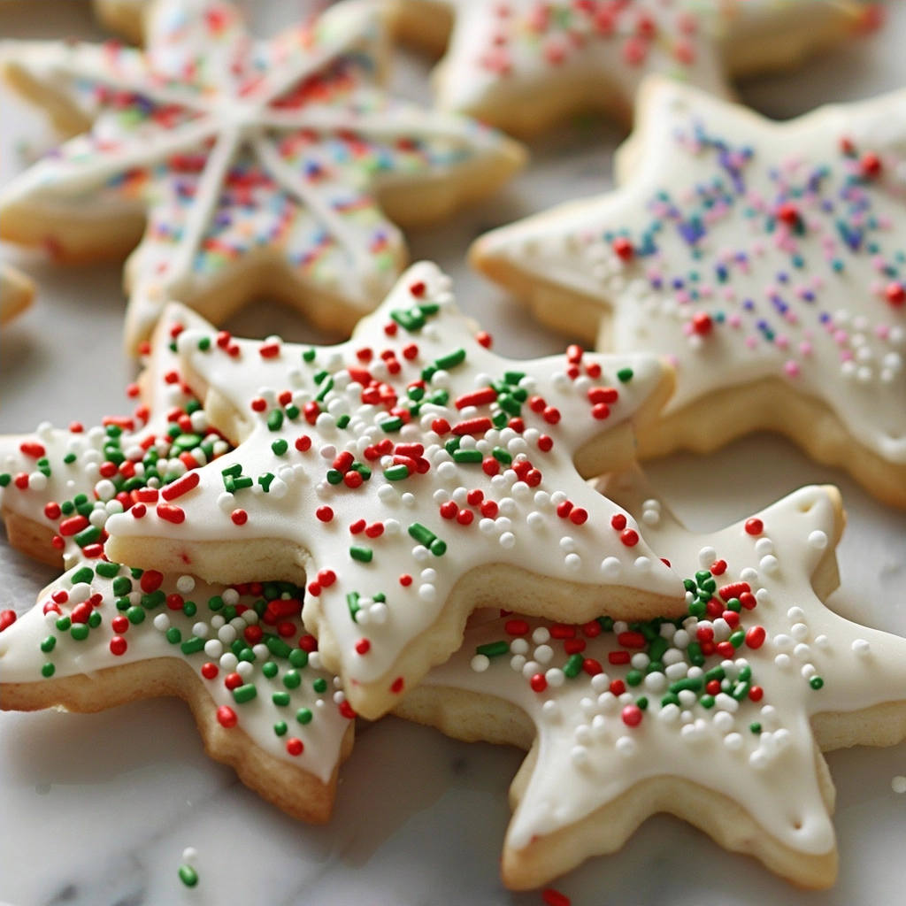 Christmas Sprinkle Sugar Cookies for Festive Baking