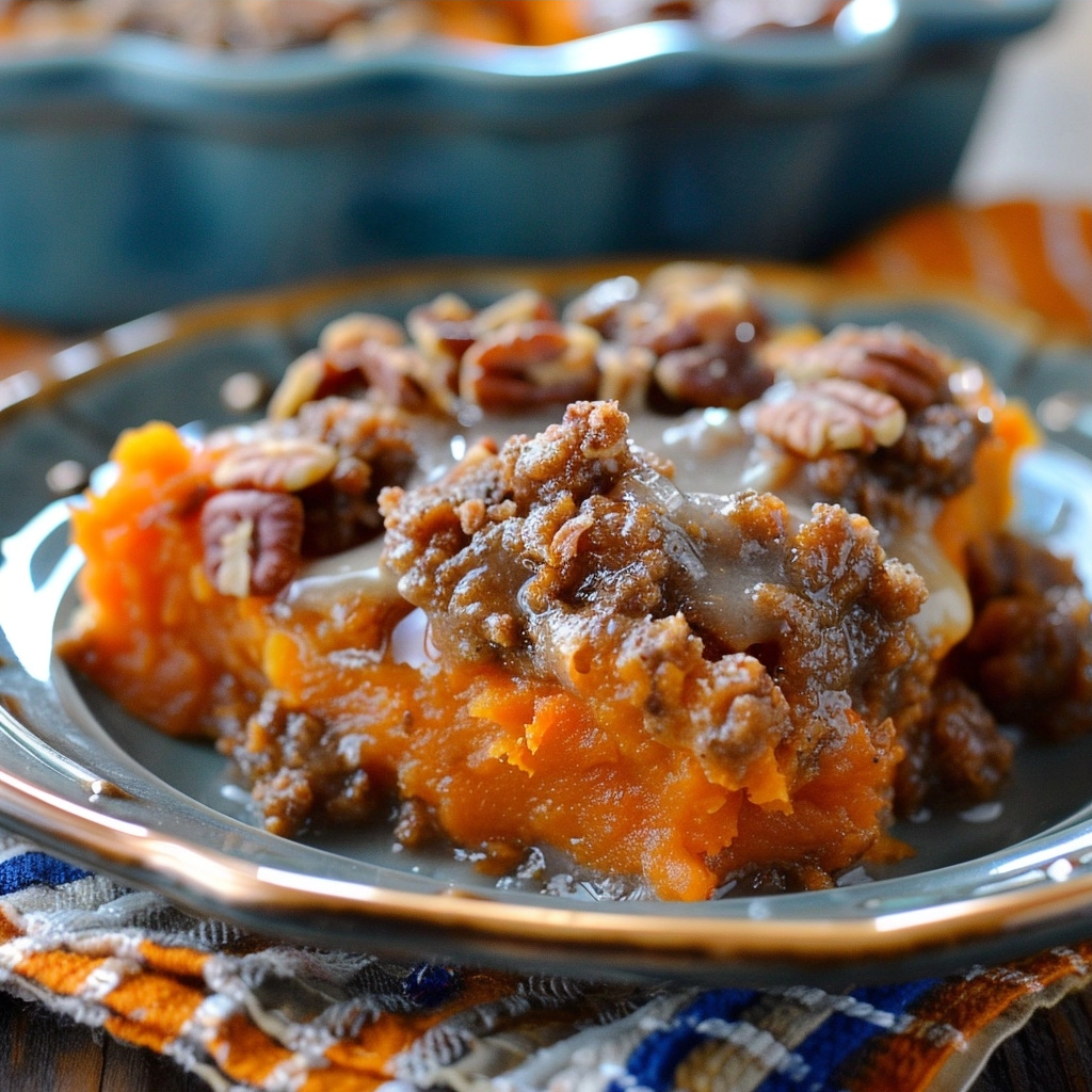 Slow Cooker Sweet Potato Casserole Recipe