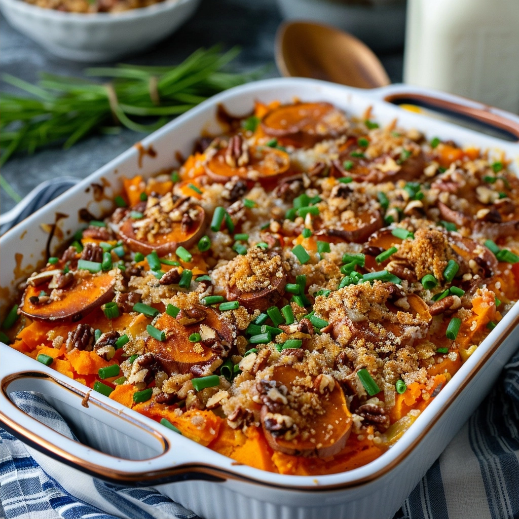 Make-Ahead Sweet Potato Casserole for Stress-Free Holidays