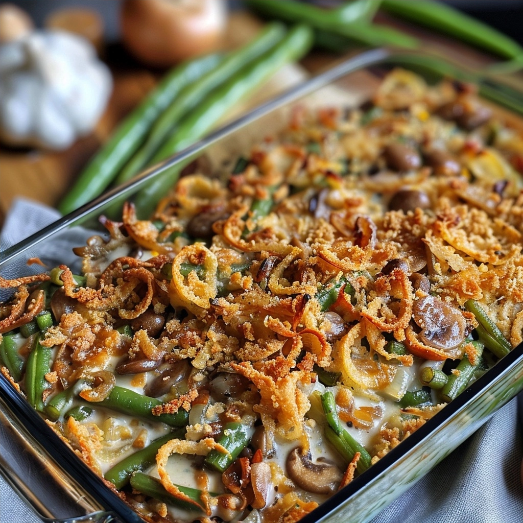 Homemade Green Bean Casserole: A Classic Comfort Recipe