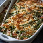 Green Bean Casserole with Parmesan Cheese Recipe