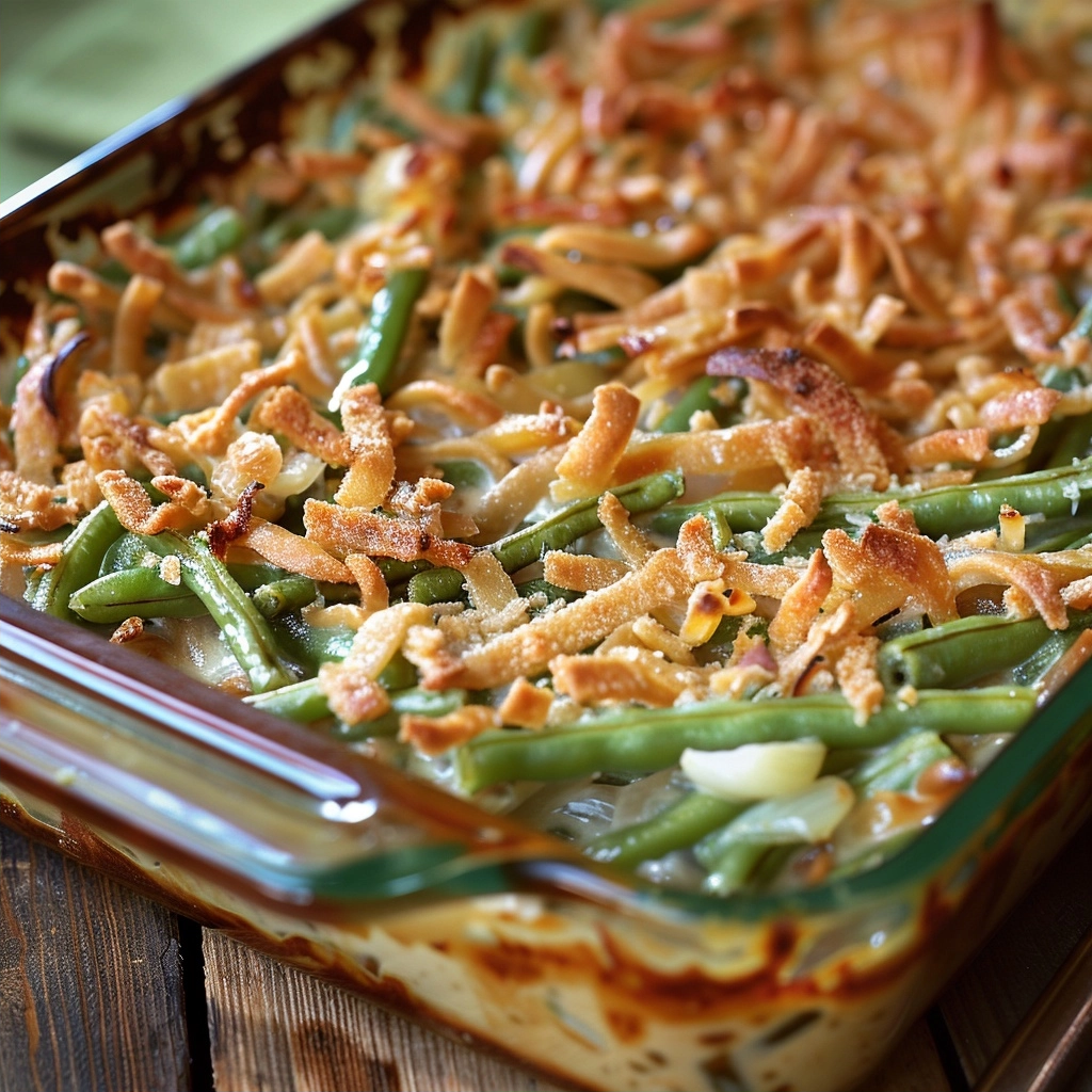 Green Bean Casserole with Garlic: A Savory Upgrade