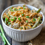 Slow Cooker Green Bean Casserole for Holidays