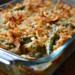 Cheesy Green Bean Casserole: A Creamy Homemade Recipe