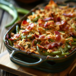 Green Bean Casserole with Bacon Alternative