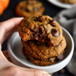Soft Pumpkin Chocolate Chip Cookies