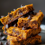 Pumpkin Chocolate Chip Cookie Bars Recipe