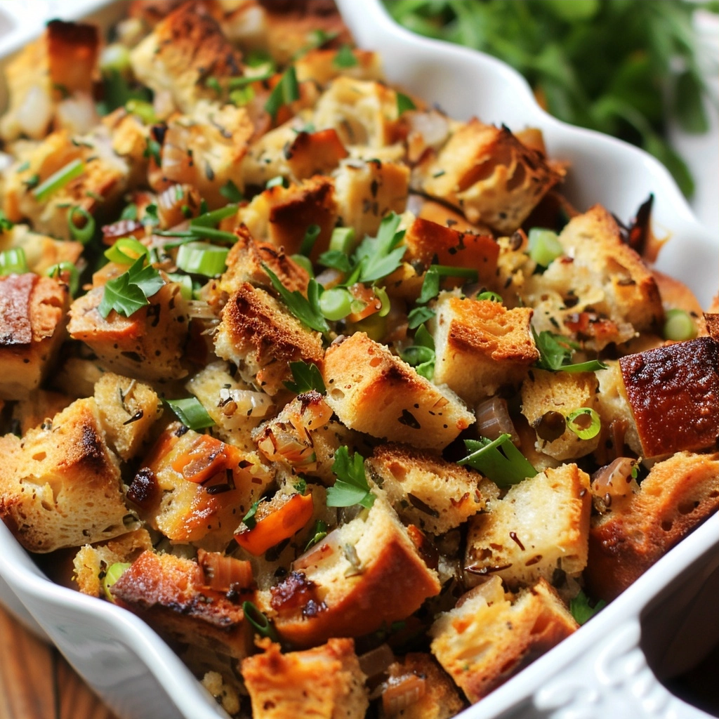 Classic Homemade Thanksgiving Stuffing Recipe