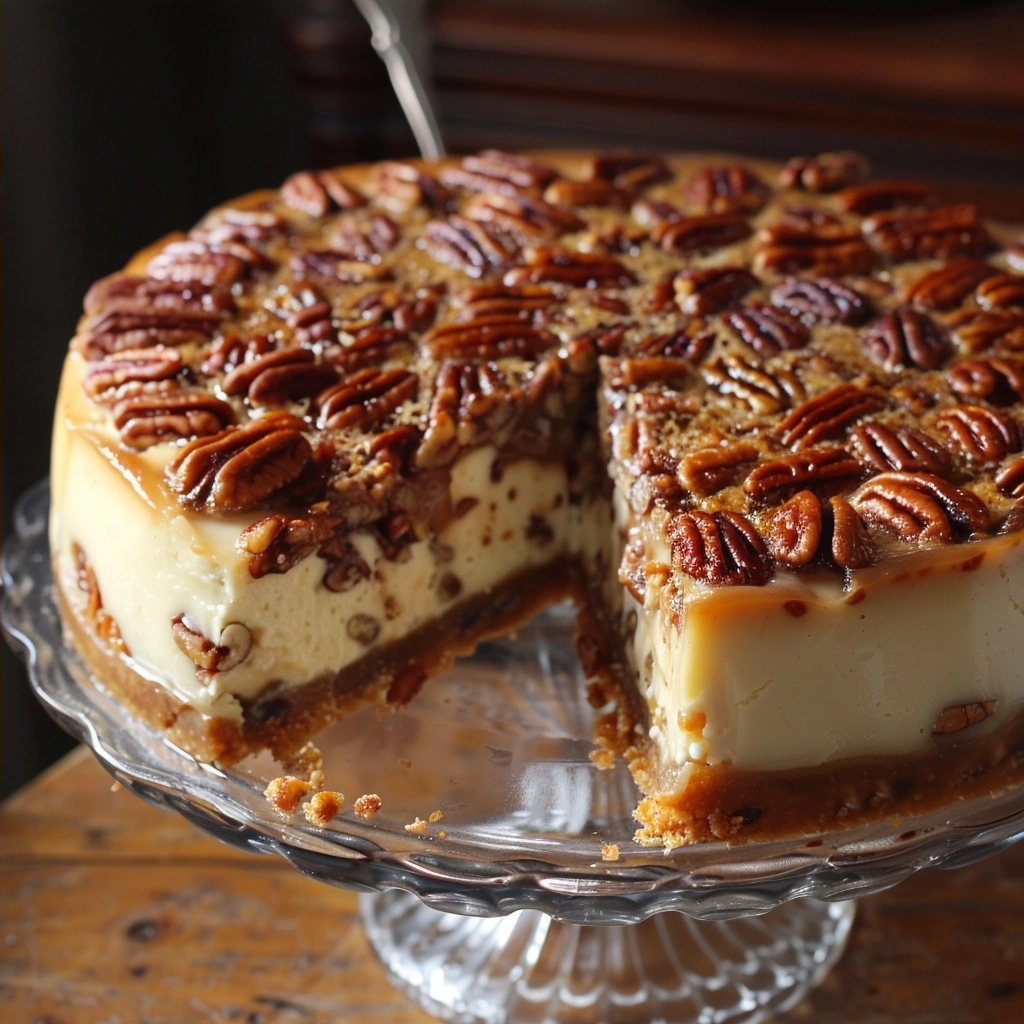 Pecan Pie Cheesecake Recipe for Holiday Desserts