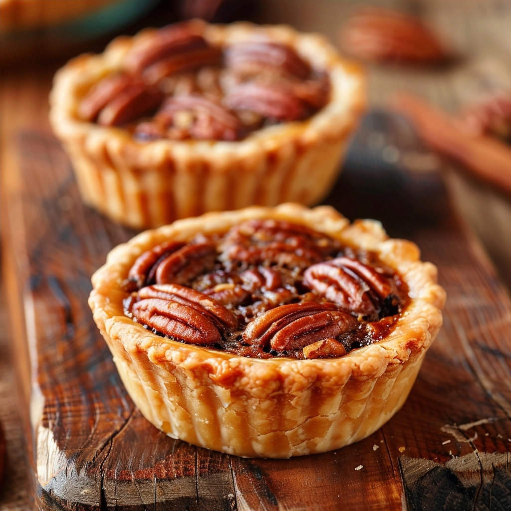 Mini Pecan Pies for Thanksgiving