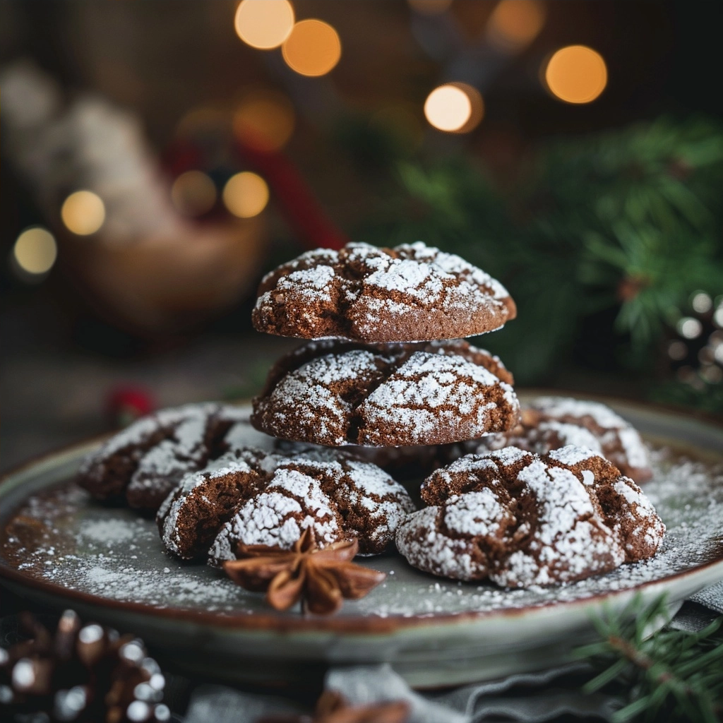 Gingerbread Crinkle Cookies Recipe for Perfect Holiday Treats
